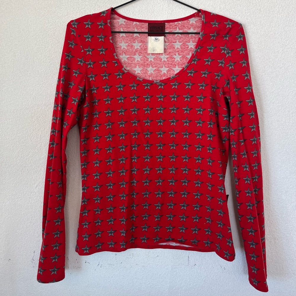 Versace Jeans Couture Star Print Top